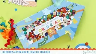 Legendary Arrow Mini Album Flip Through by Paige Evans
