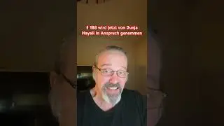 &sect; 188 wird von Dunja Hayali in Anspruch genommen