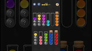 Impossible Ball Sort Puzzle Solved! ✅ #shorts #ballsort #ytshorts #ballsortpuzzle #gameplay