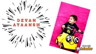 First Birthday Invitation - AA -Ayaansh Anantharaju