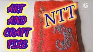 NTT Art and Craft File... //Beautiful paintings //art work ..