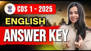 CDS 1 2025 | ENGLISH  Paper Analysis |  | CDS Exam Analysis |TEAM TAKSHILA