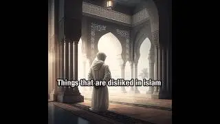 Things that are disliked in Islam