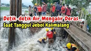 Detik-Detik Air Mengalir Deras ‼️ Tanggul Kalimalang Jebol, Warga & Petugas Berjibaku#kdm 