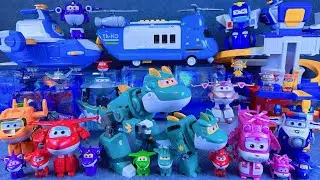 23-minute of satisfying unboxing, cool Super Wings Space Base Set Series ASMR | Review Toys