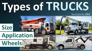 Types of Trucks | Classification of Trucks based on Size, Wheels & Application| InclusivityONE