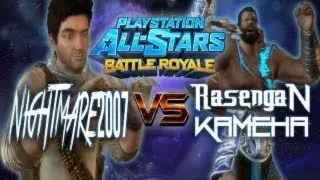 Playstation All-Stars Battle Royale: nightmare2007 vs RasenganKameha - PM1 Arena (1v1 Battle)
