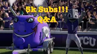 Just Hit 5k Subscribers!!! Q&A (My Football Position, Air Raid, Fighting Games, & More!)