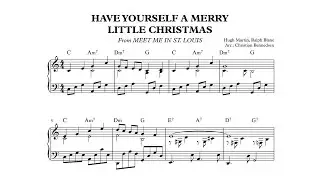 Have Yourself A Merry Little Christmas - Piano