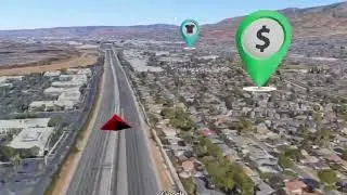 Real-time Satellite imagery with GPS for navigation