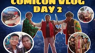 Comic Con Delhi Vlog Part-2 #viral #vlog #comiccon ft. @barbie0w0 