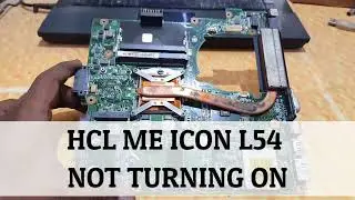 HCL ME ICON L54 H54Y LAPTOP NO DISPLAY