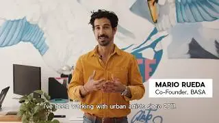 Office Makeover -  BASA Paints Its Office Surprising Employees - Positive Workplace with Art