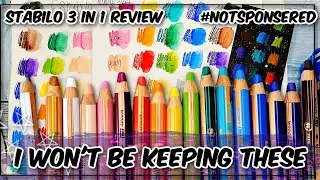 Are They Worth The Hype? Stabilo 3 in 1 Review⭐I TRY YOUR WISHLIST SUPPLIES  EP: 2