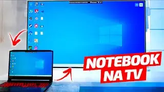 Como espelhar o notebook na TV sem programas // TUTORIAL