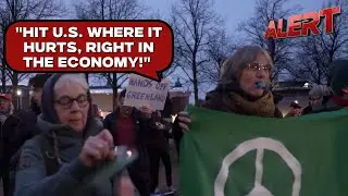 Amsterdam Protesters Urge EU Trade War Over Trump’s Greenland Push | USA