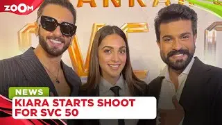 Kiara Advani and Ram Charan's SVC 50 film launch made special by Chiranjeevi and Ranveer Singh