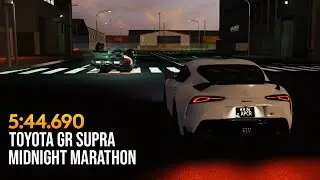 Midnight Racing: Tokyo | Midnight Marathon - Toyota GR SUPRA | 5:44.640