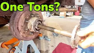 Dana 60 one Ton brakes #dodgetrucks #tons