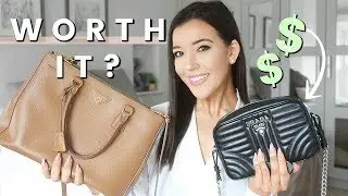 BEST DESIGNER HANDBAGS ACTUALLY WORTH THE MONEY | PRADA SAFFIANO, PRADA DIAGRAMME & GUCCI SOHO DISCO