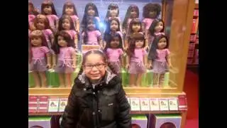 Princess tea birthday party and visit to AG store NYC