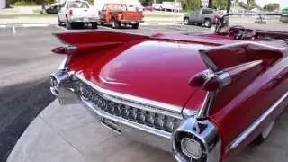 Walk Around & Start 1959 Cadillac Series 62 Convertible #2400