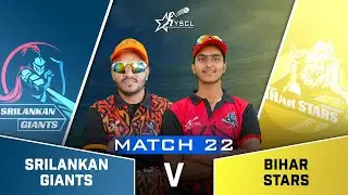 Srilankan Gaints vs Bihar Stars LIVE | YSCLeague Nationals 2025 | YSCL