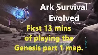 My First 13 Minutes Playing The New Ark Genesis Map