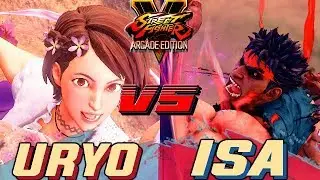 SFV AE 💥 URYO (Sakura) VS. ISA (Kage)  First to 3 🔥 NRSFV
