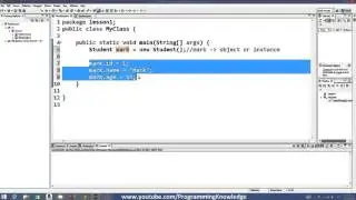 Java Tutorial For Beginners 18   Classes and Objects in Java