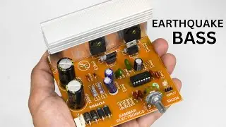 LM324N LOW PASS FILTER Powered Subwoofer Amplifier