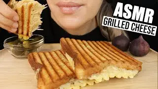 ASMR CHEESY GRILLED CHEESE TOAST SANDWICH + PICKLES MUKBANG EATING SOUNDS No Talking 먹방 Kasmia ASMR