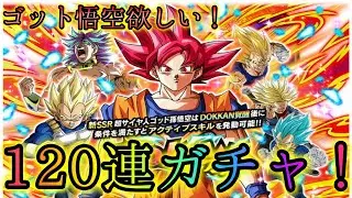 【ドッカンバトル】ついに来たサイヤの日！神引き炸裂！？ゲットなるか最強のゴット悟空！
