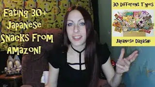 Trying 30 Japanese Snacks From Amazon | Candy Mystery Box  | Japanese Dagashi Taste Test | SO YUMMY!