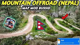 Finelly 🔥New NEPALI MOUNTAIN Offroad Map Mod For Bus Simulator Indonesia।Bussid Mod 4.3.3