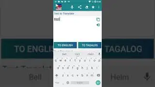 Tagalog English Translator with Learning Feature