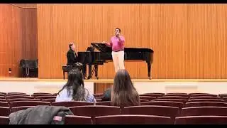 Travis Guillory singing Lenski&rsquo;s Aria