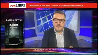 Fabio CORTINA presenta il suo libro &ldquo;Mea culpa, infiltrazioni letali&rdquo;, a voxLIBRI #libri #letteratur