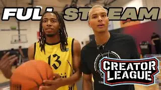 $500,000 5v5 BASKETBALL GAME | CREATOR LEAGUE FINAL! | Full Marlon Stream 10/24/25