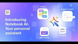 Zoho Notebook&rsquo;s new AI features
