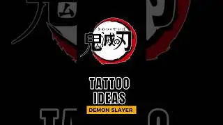Anime Tattoo Ideas- Demon Slayer #shorts #art #drawing #manga #sketch #kimetsunoyaiba #アニメ #マンガ #ink