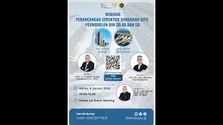 WEBINAR: PERANCANGAN STRUKTUR BANGUNAN SIPIL PERMODELAN BIM 3D, 4D, DAN 55