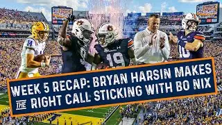 Auburn snaps Baton Rouge losing streak: Bryan Harsin sticks with Bo Nix & it pays off Week 5 recap