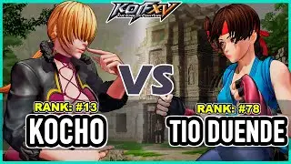 KOF XV 🔥 Kocho (Shermie/Ryo/Clark) vs Tio Duende (Yuri/Athena/Isla) 🔥 Steam