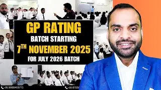 GP Rating November Batch || SMVD Marine Academy