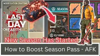 Easy Way To Grind Season Points - Dragunov Hunting | Last Day On Earth Survival