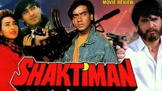 Shaktiman 1993 Hindi Action Movie Review | Ajay Devgan | Karisma Kapoor | Mukesh Khanna
