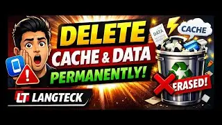 App ka Cache aur Data Permanently Kaise Delete Kare