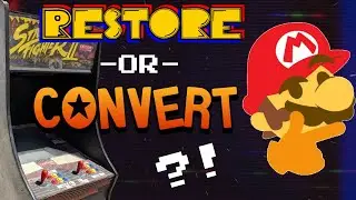 A timelapse conversion from Ms. Pac-Man / Street Fighter II to... Donkey Kong Junior?!