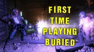 BLACK OPS 2 ZOMBIES: BURIED - FIRST TIME PLAYING - LIVE STREAM